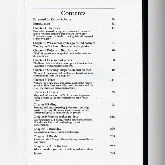 Vintage Book Peter Clifford The Art and Science of Motor Cycle Road Racing Book - Picture 3 of 3